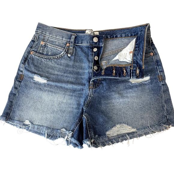 Free People Denim Shorts Women's Size 28 EUC - Picture 3 of 4